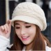 White Scarf For  Hat Clothing Snow Visor Caps Knit Girls Autumn Woolen  eb-83252806